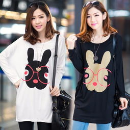 2018春秋季新款女装长袖T恤 圆领百搭设计，厂家批发首选